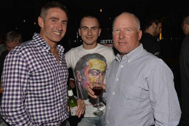 Mick Doohan, Jorge Lorenzo y Kenny Roberts