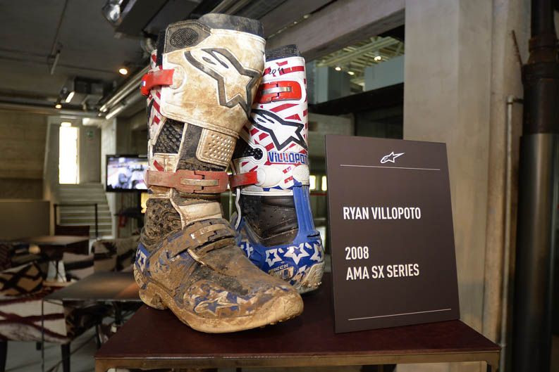 Botas del Campeón del AMA Ryan Villopoto