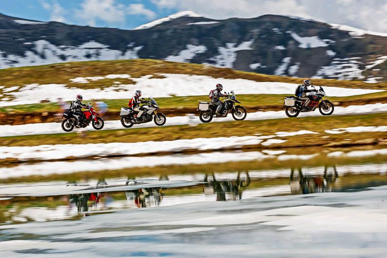 Comparativa motos trail Alpen Master 2013