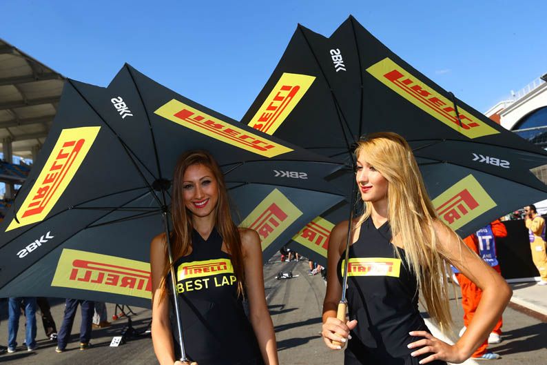 Las chicas del Mundial de SBK en Estambul