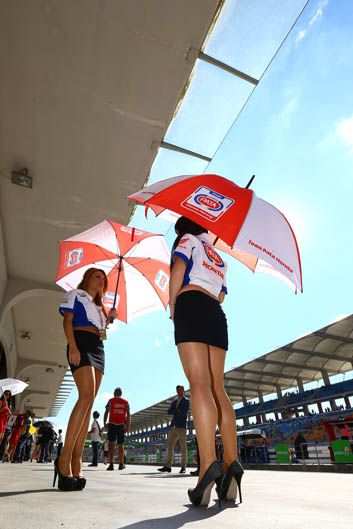 Las chicas del Mundial de SBK en Estambul