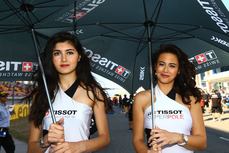 Las chicas del Mundial de SBK en Estambul