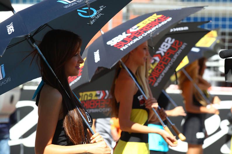 Las chicas del Mundial de SBK en Estambul