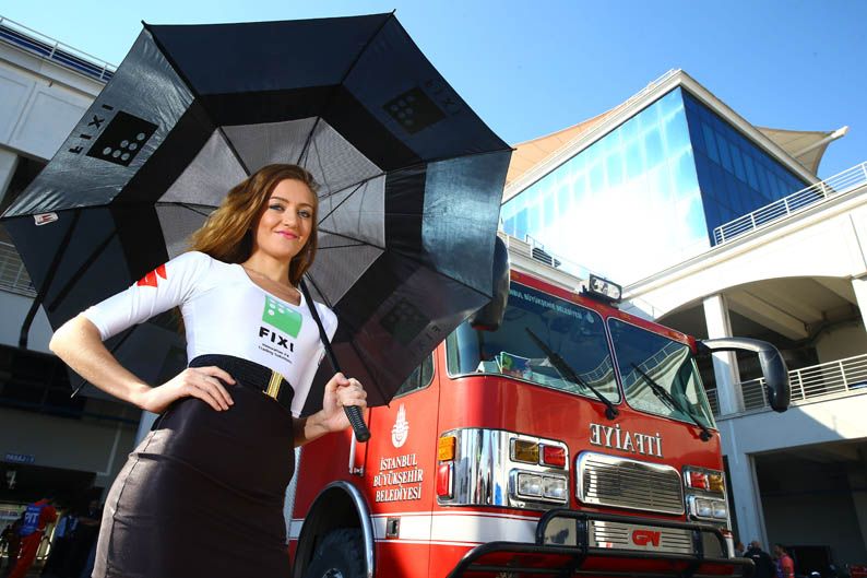 Las chicas del Mundial de SBK en Estambul