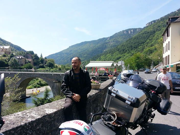 Turismo en moto por los Dolomitas. Galería de fotos