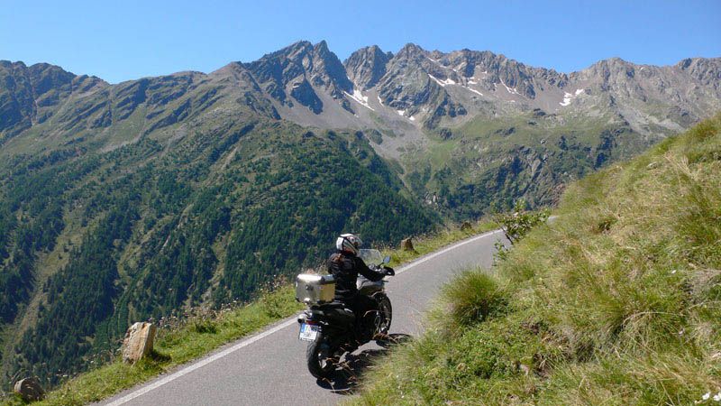 Turismo en moto por los Dolomitas. Galería de fotos