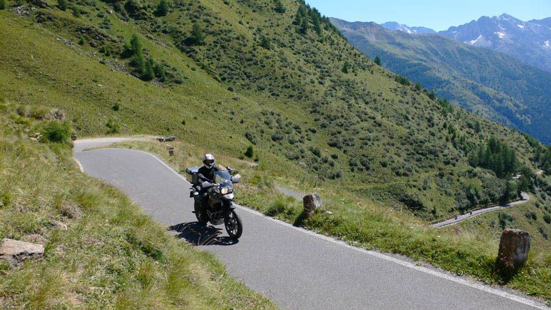Turismo en moto por los Dolomitas. Galería de fotos