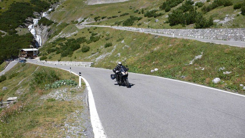 Turismo en moto por los Dolomitas. Galería de fotos