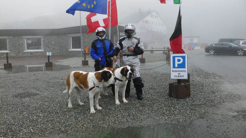 Turismo en moto por los Dolomitas. Galería de fotos