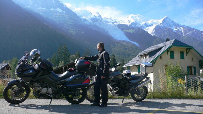 Turismo en moto por los Dolomitas. Galería de fotos