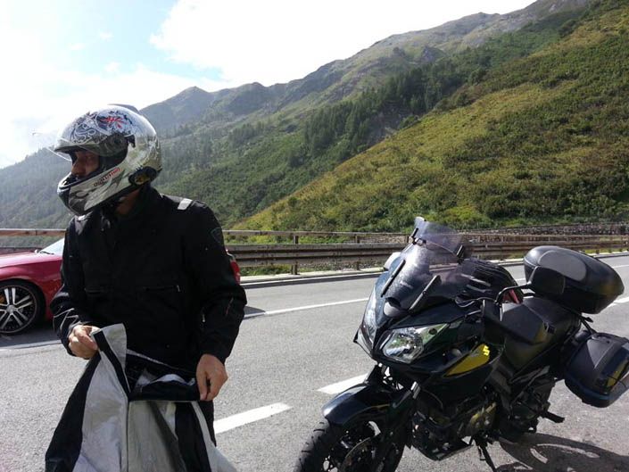 Turismo en moto por los Dolomitas. Galería de fotos