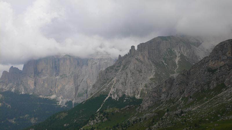 Turismo en moto por los Dolomitas. Galería de fotos