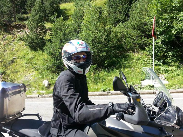 Turismo en moto por los Dolomitas. Galería de fotos