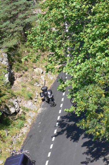 Turismo en moto por los Dolomitas. Galería de fotos