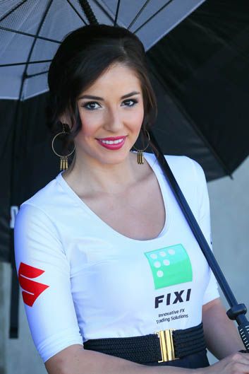 Las chicas del Mundial de SBK en Laguna Seca