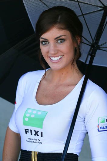 Las chicas del Mundial de SBK en Laguna Seca