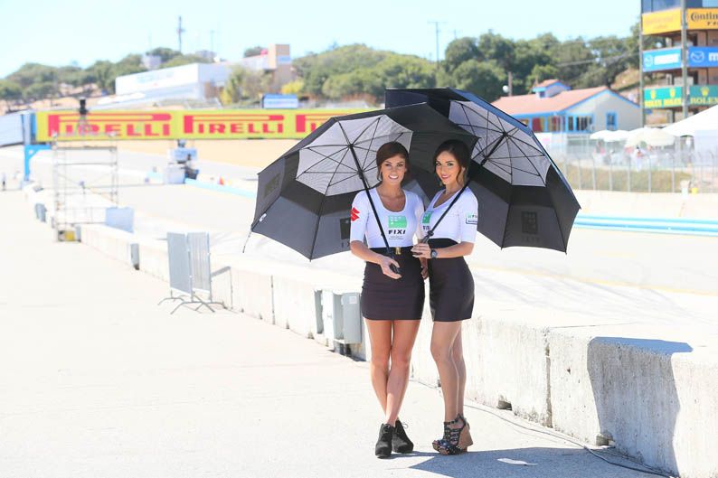 Las chicas del Mundial de SBK en Laguna Seca