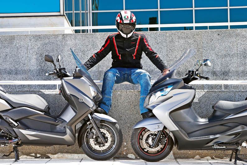 Comparativa X-Max y Burgman