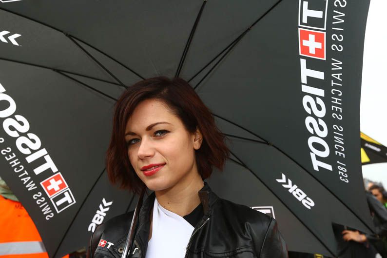 Las chicas del Mundial de SBK en Magny-Cours