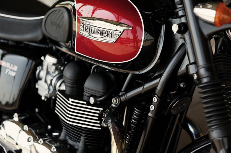 Triumph Bonneville T100 2014. Galería de fotos