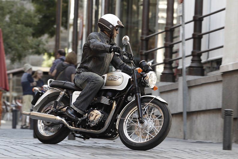Triumph Bonneville T100 2014. Galería de fotos