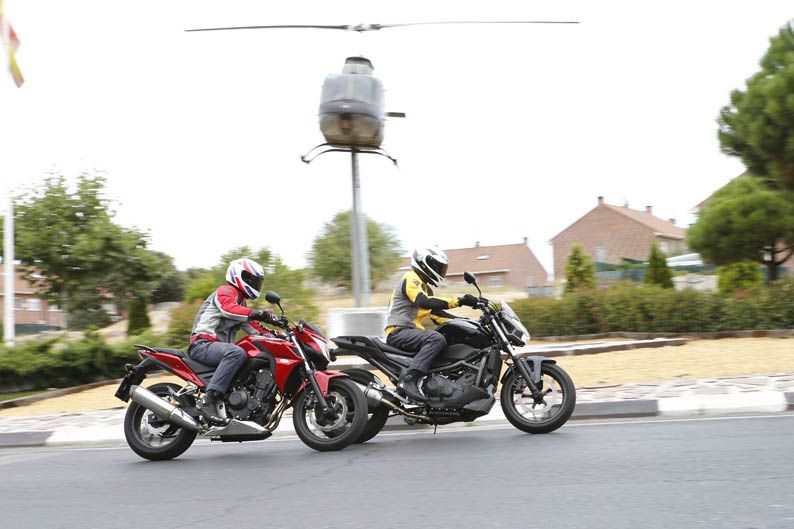 Comparativa Honda CB500F y NC700S