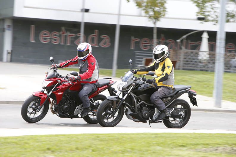 Comparativa Honda CB500F y NC700S