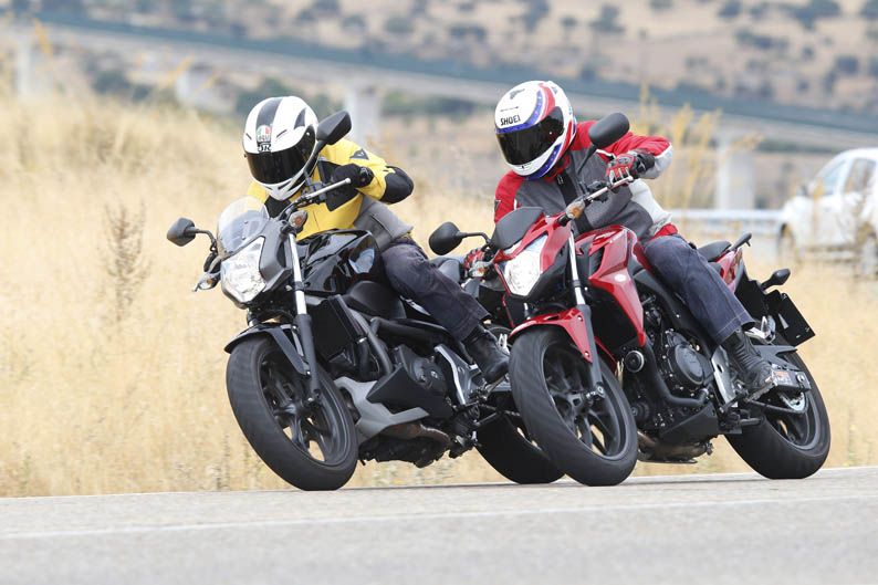 Comparativa Honda CB500F y NC700S