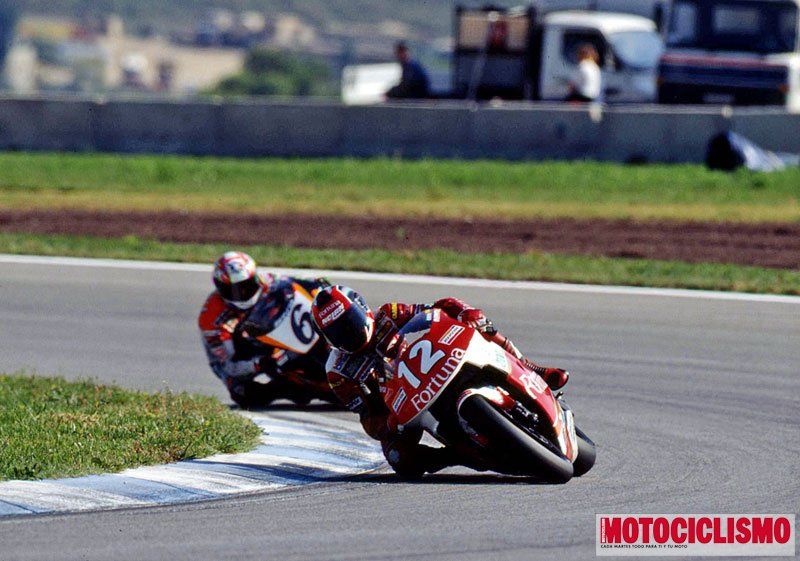Carlos Checa. 1995. Honda