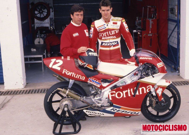 Carlos Checa. 1995. Honda
