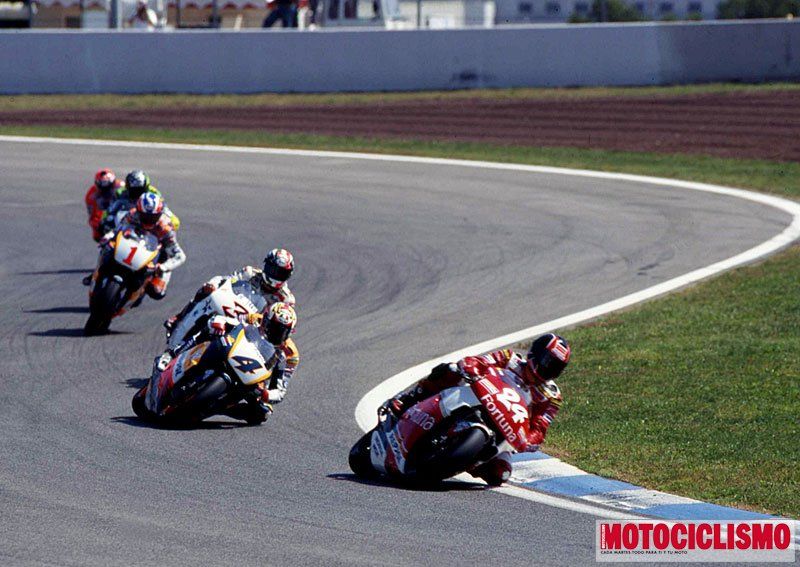 Carlos Checa. 1996. Honda