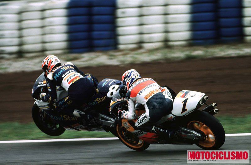 Carlos Checa. 1997. Honda