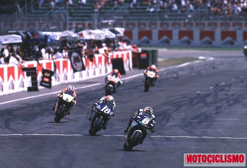 Carlos Checa. 1997. Honda