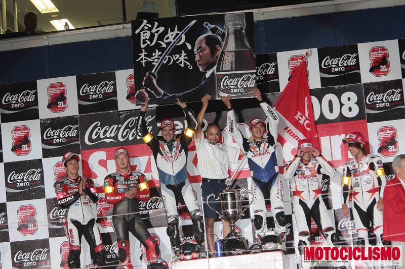 Carlos Checa. 2008. 8 Horas Suzuka