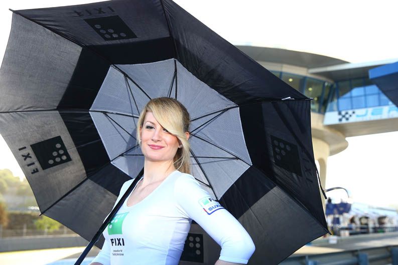 Las chicas de SBK en Jerez
