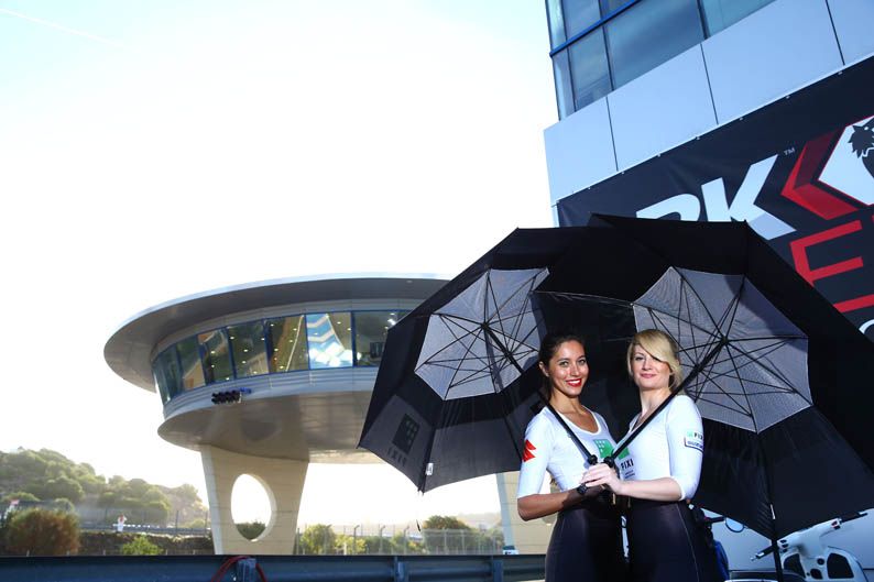 Las chicas de SBK en Jerez