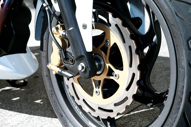 Detalles SYM Wolf 250i