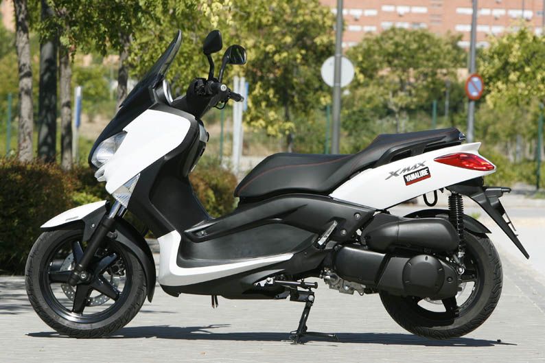 Fotos: Comparativa Yamaha X-Max 250, 400 y 530 T-Max
