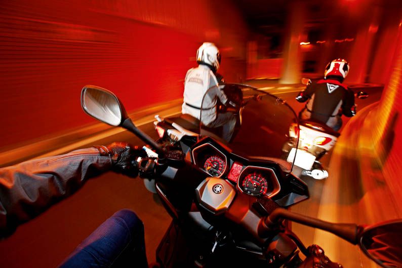 Fotos: Comparativa Yamaha X-Max 250, 400 y 530 T-Max