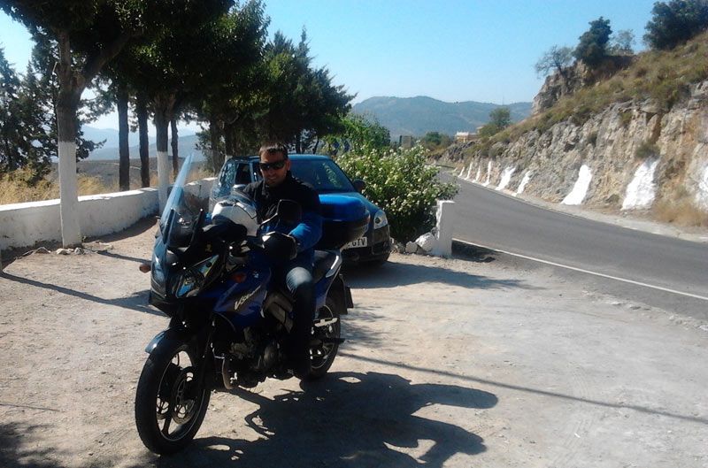100.000 km Suzuki V-Strom 650