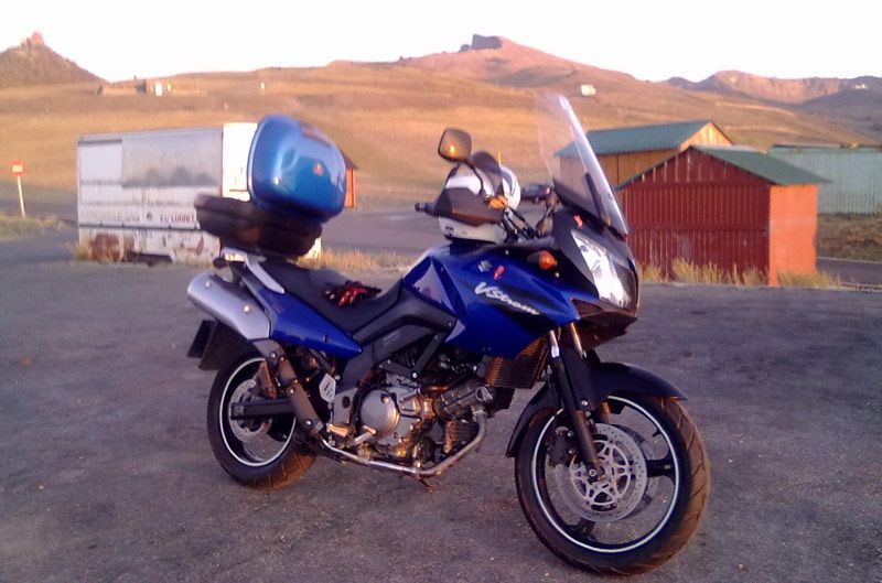 100.000 km Suzuki V-Strom 650