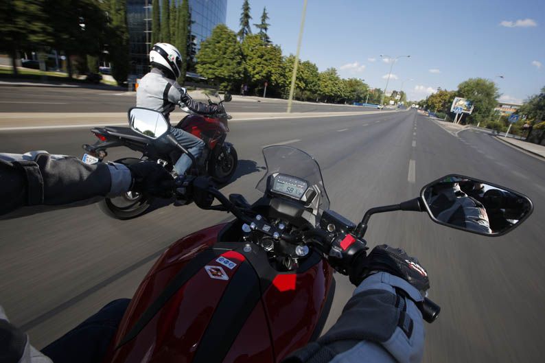 Comparativa Honda CB500X y NC700X DCT. Galería de fotos