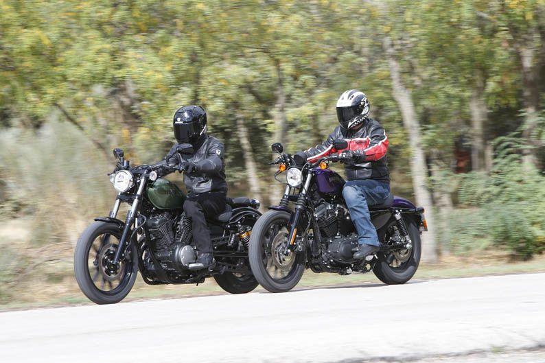 Comparativa Harley-Davidson Sportster Iron - Yamaha Bolt. Galería