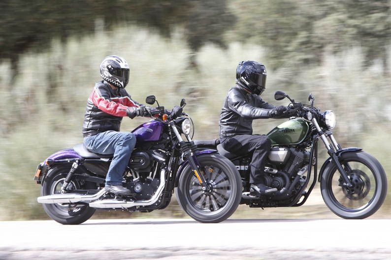 Comparativa Harley-Davidson Sportster Iron - Yamaha Bolt. Galería