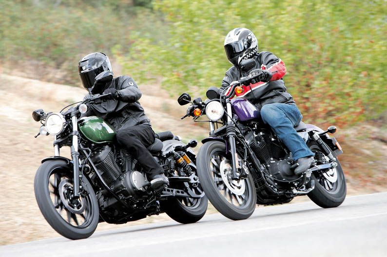 Comparativa Harley-Davidson Sportster Iron - Yamaha Bolt. Galería