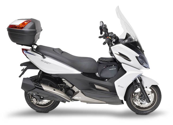 El Kymco K-XCT equipado por GIVI