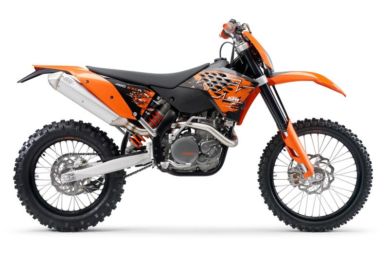 KTM 450 EXC 2008.
