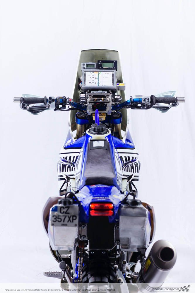 Fotos Cyril Despres con su Yamaha Dakar 2014