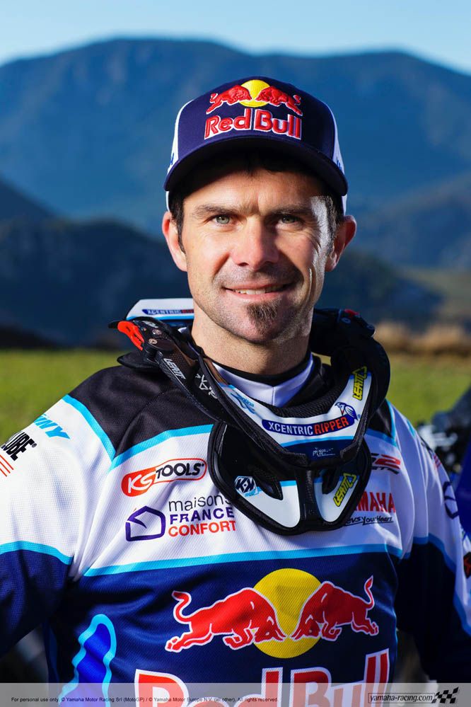 Fotos Cyril Despres con su Yamaha Dakar 2014