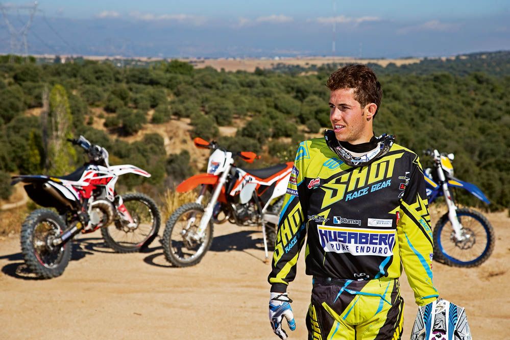 Comparativa Enduro 125: Gas Gas, Husaberg y KTM. Fotos